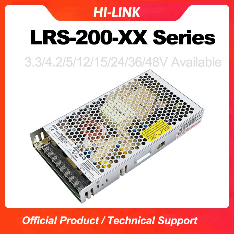 Dc Power Supply 12V - HI-LINK LRS-200 200 Вт AC-DC импульсный