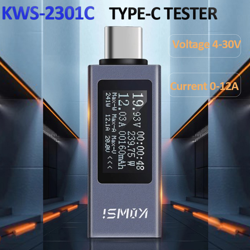 Монитор напряжения тока Type-C – обзор и цена Power Supply Tester