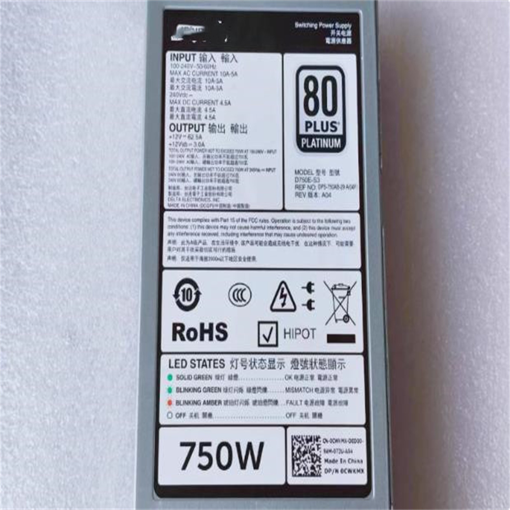 ДЛЯ DELL PowerEdge R740 R730 R – обзор и цена Server Power Supply