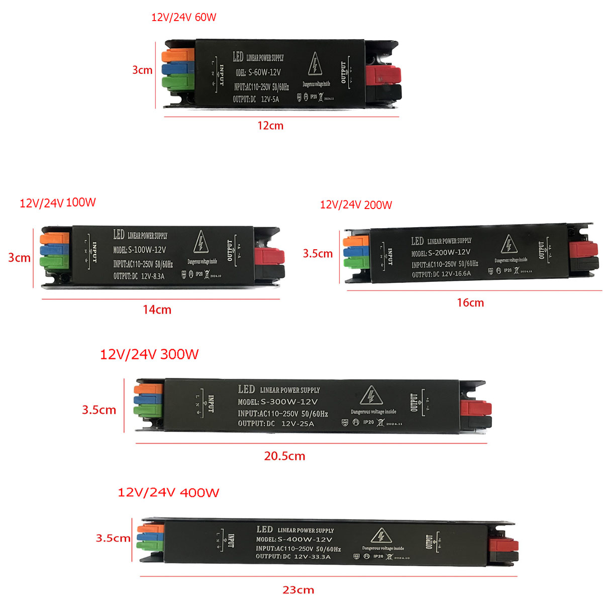 AC 110V 220V to DC 12V 24V Све – обзор и цена Smps Power Supply