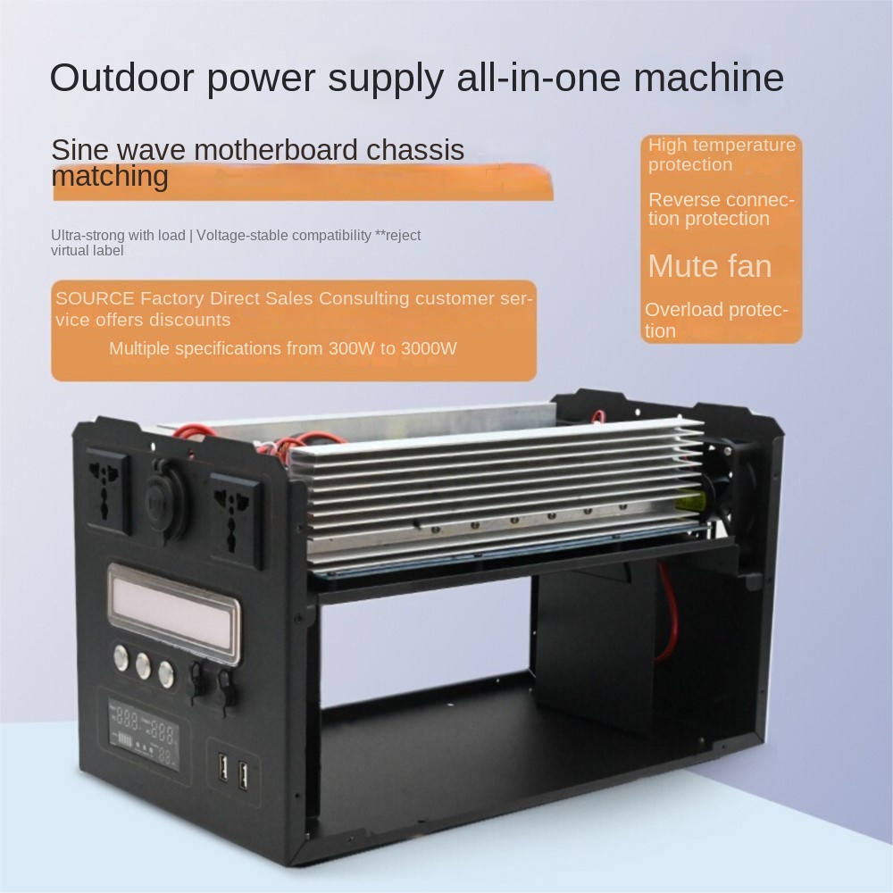 Инвертор немодулированного син – обзор и цена Power Supply 500W