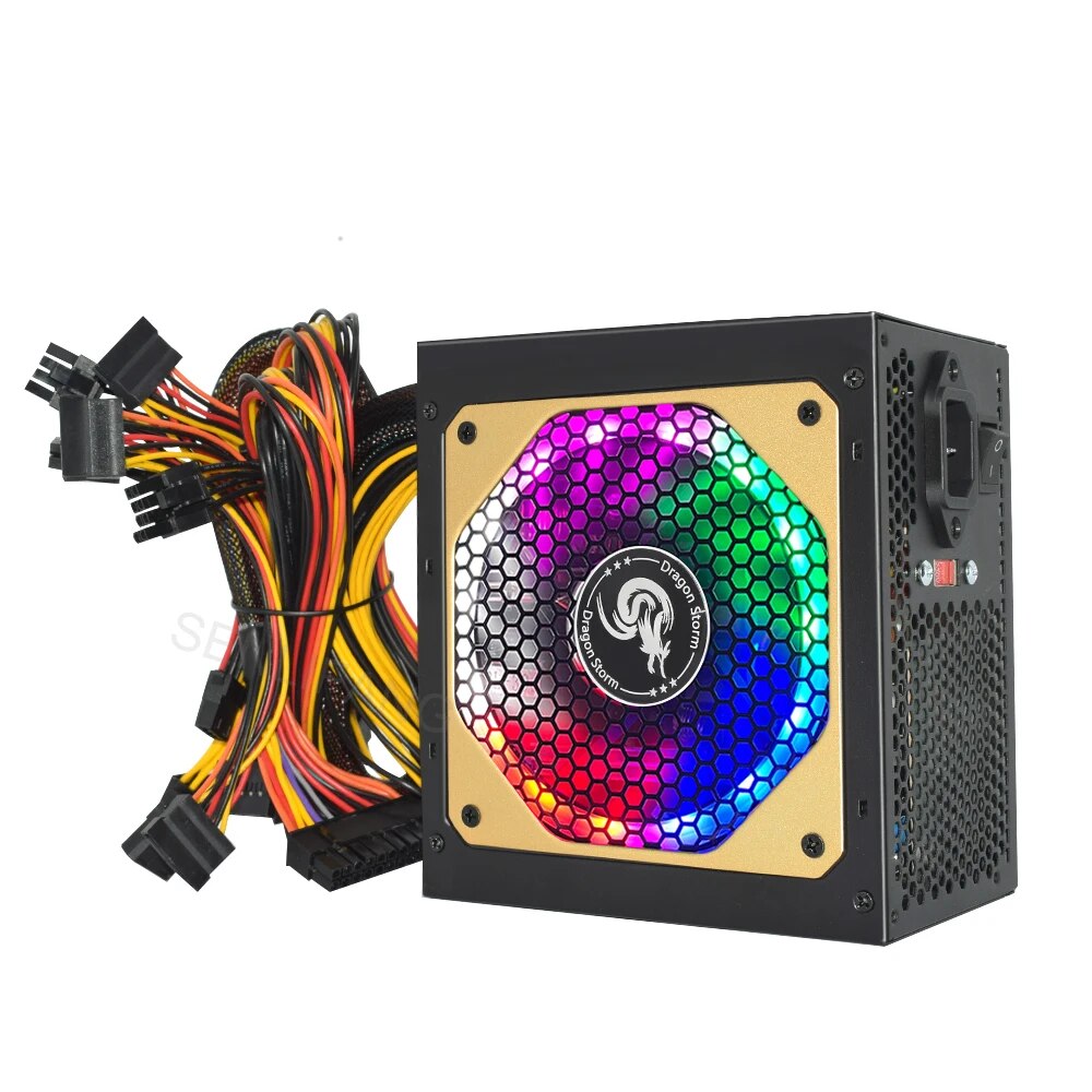 ATX 400 Вт 600 Вт 110-230 В RG – обзор и цена Power Supply 750W